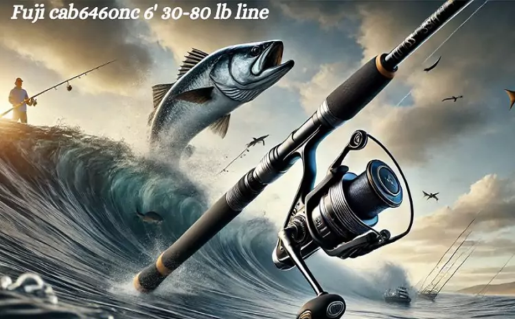 Fuji CAB646ONC 6′ 30-80 lb Line: Ultimate Fishing Rod